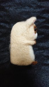 ぽんすけの横顔